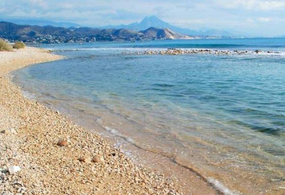 Primera linea de mar El Campello Exterior foto